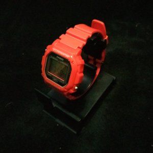 Working Pre-Loved Red Casio Mens Watch Digital